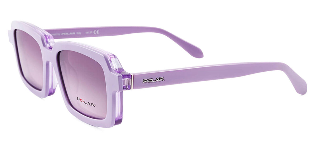 Image of Polar 512 With Clip-On 18 Óculos de Grau Purple Masculino PRT