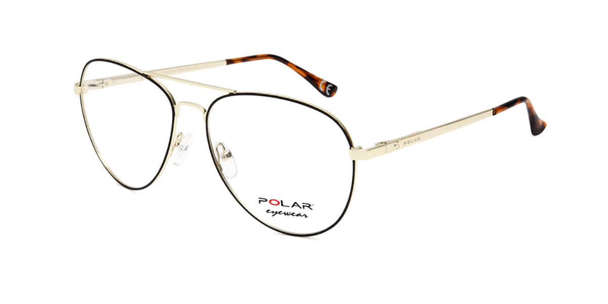 Image of Polar 664 78 Óculos de Grau Dourados Masculino PRT