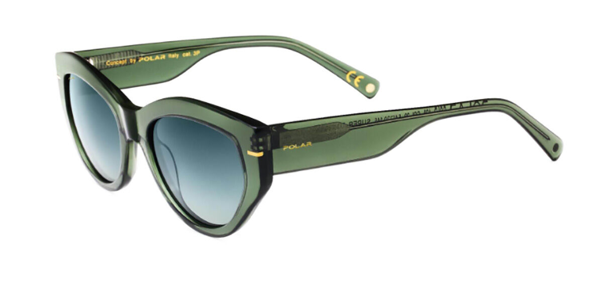 Image of Polar GOLD 128 29 Óculos de Sol Verdes Masculino PRT