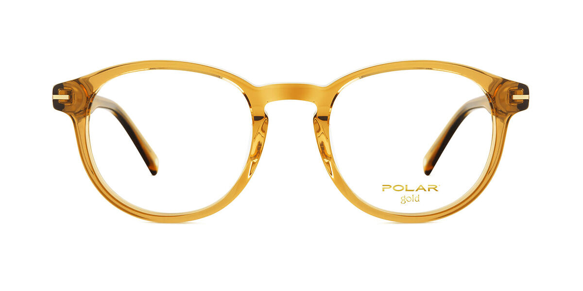 Image of Polar GOLD 39 28 Óculos de Grau Marrons Masculino BRLPT
