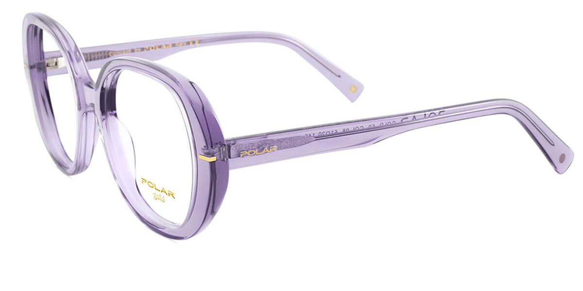 Image of Polar GOLD 50 18 Óculos de Grau Purple Feminino BRLPT