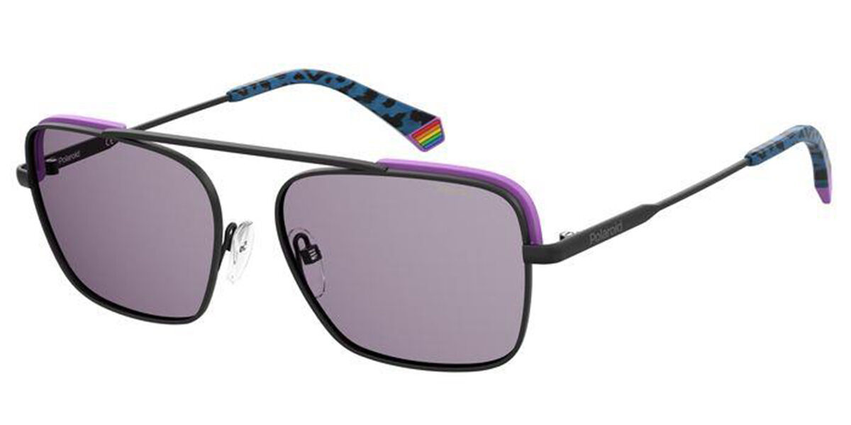 Image of Polaroid PLD 6131/S Polarized HK8/KL Óculos de Sol Pretos Masculino PRT