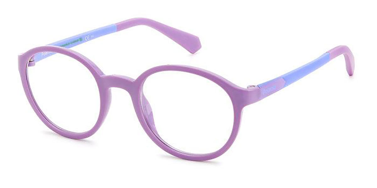 Image of Polaroid PLD D830 para Criança OH0 Óculos de Grau Purple para Criança BRLPT