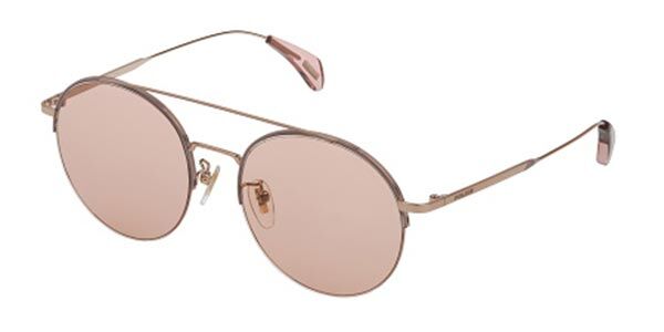 Image of Police SPL741 0H60 54 Lunettes De Soleil Homme Roses FR