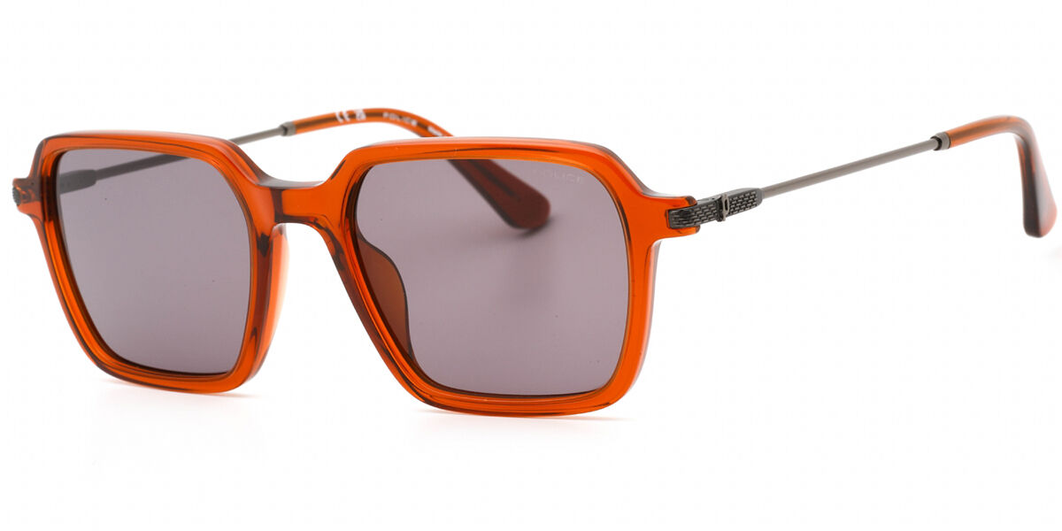 Image of Police SPLL10M 0W45 52 Lunettes De Soleil Homme Marrons FR