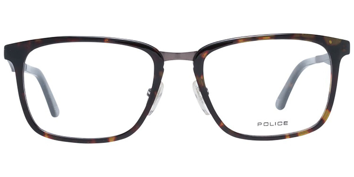 Image of Police VPL684 0786 Óculos de Grau Tortoiseshell Masculino PRT