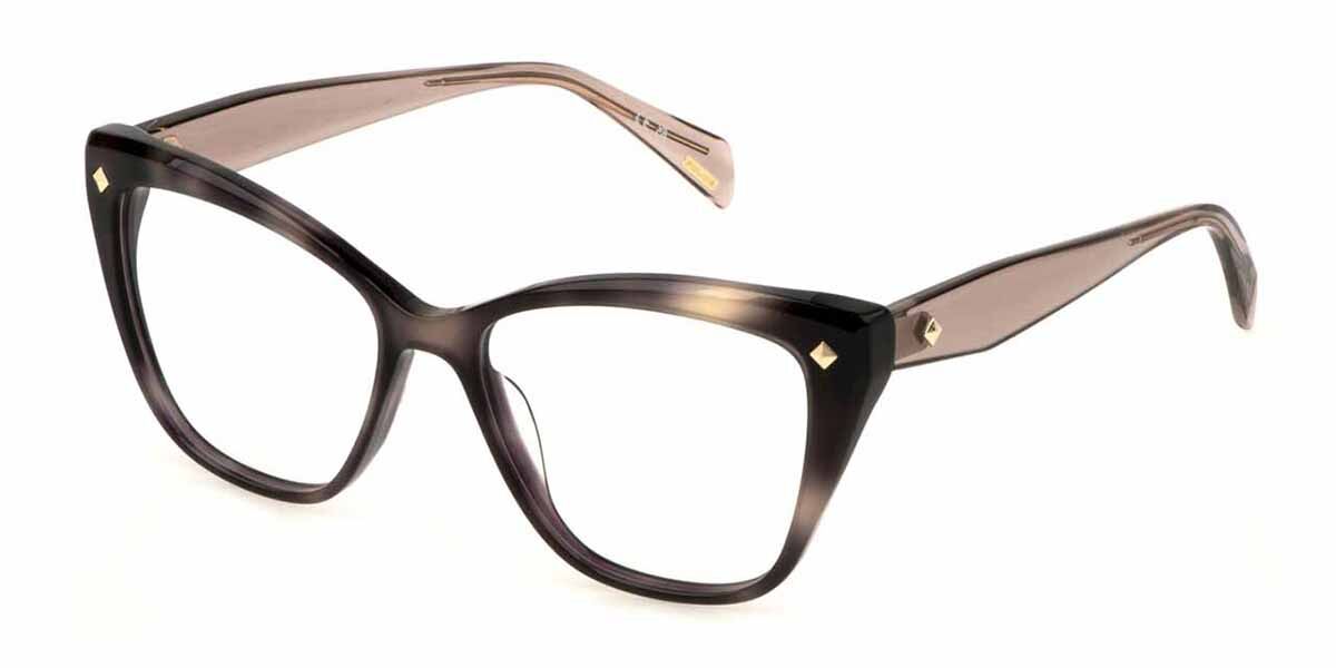 Image of Police VPLM03 CLUE 5 07UX Óculos de Grau Tortoiseshell Feminino PRT