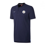 Image of Polo Manchester City FC Nike Authentic Grand Slam 2017-2018 (Obsidienne) 269481 FR