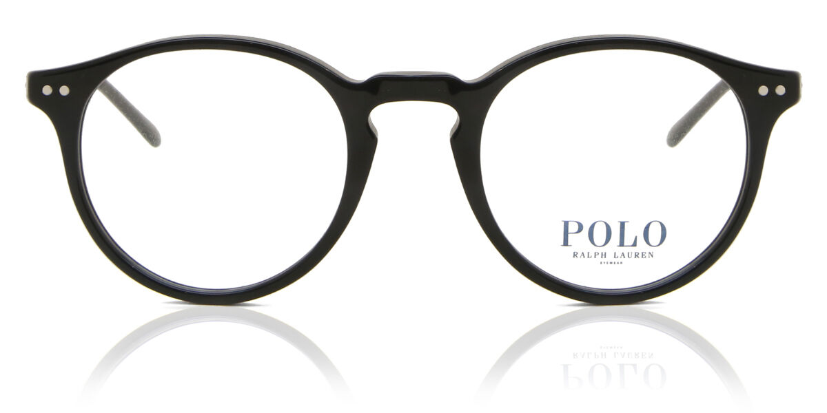 Image of Polo Ralph Lauren PH2227 5001 Óculos de Grau Pretos Masculino BRLPT