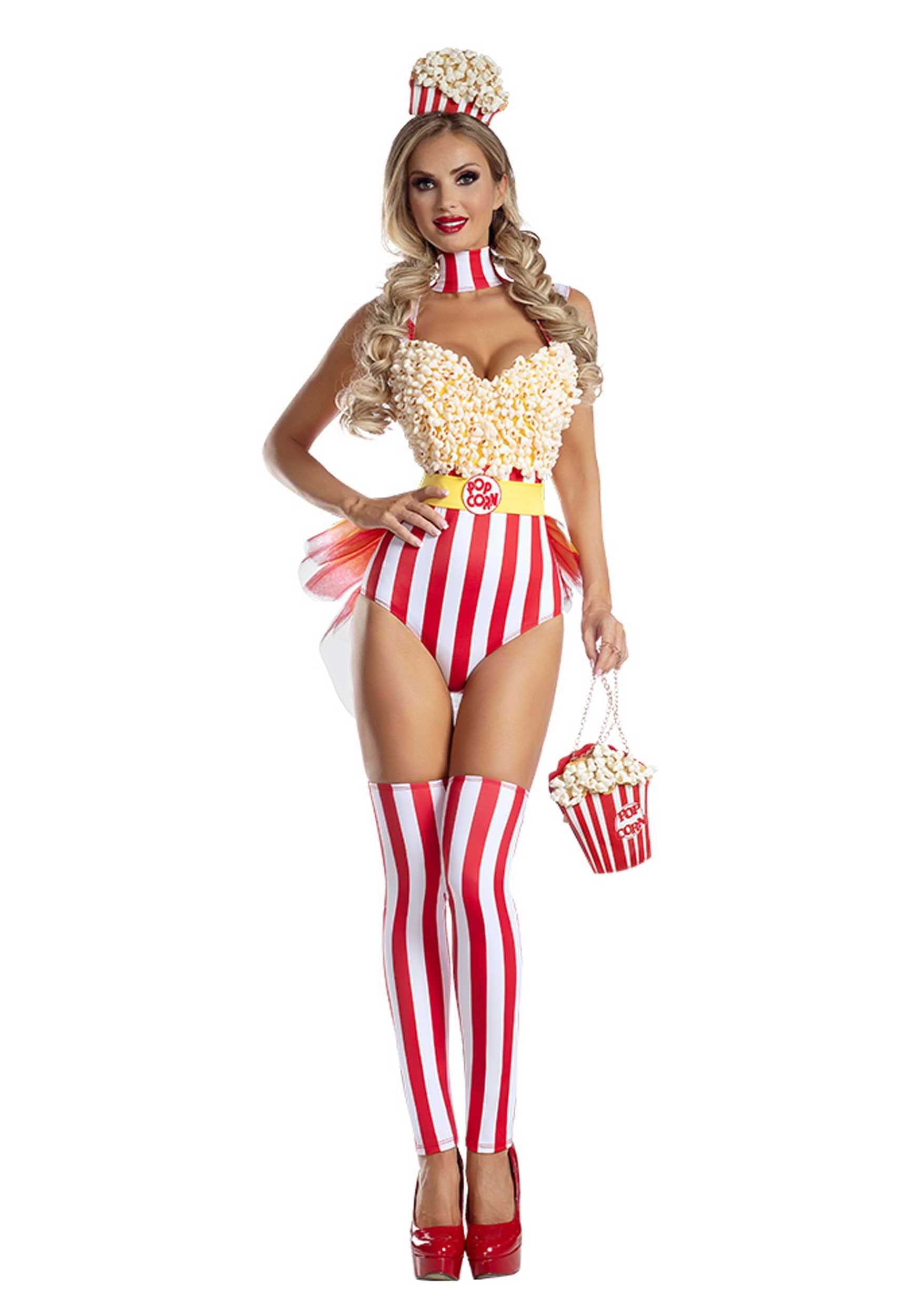 Image of Popcorn Babe Women's Costume ID PKPK2132-M