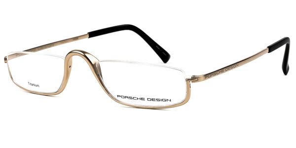 Image of Porsche Design P8002 A Óculos de Grau Dourados Masculino BRLPT