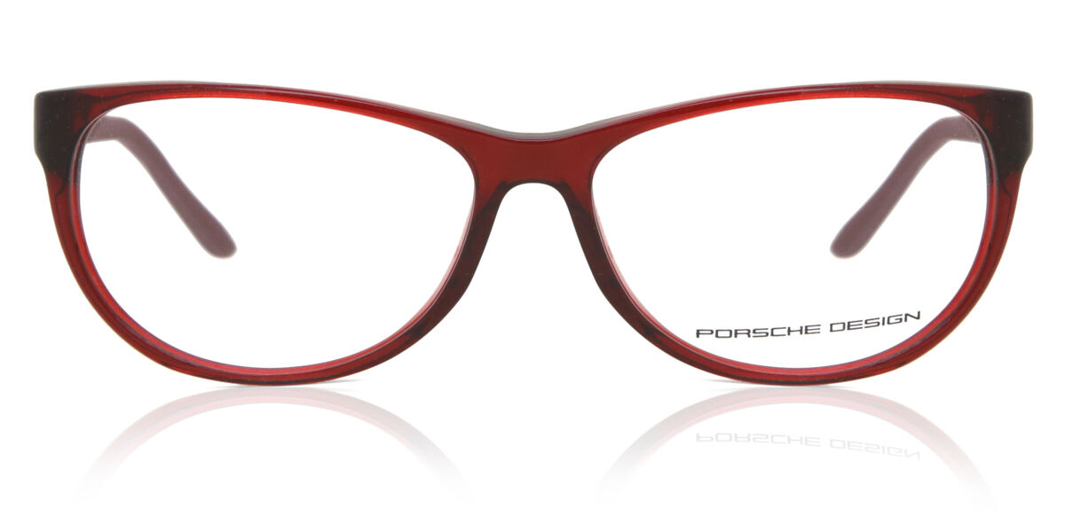 Image of Porsche Design P8246 C Óculos de Grau Vermelhos Feminino BRLPT