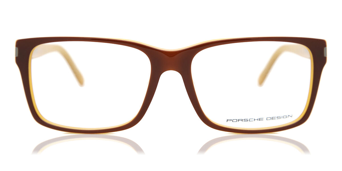 Image of Porsche Design P8249 C Óculos de Grau Marrons Masculino BRLPT