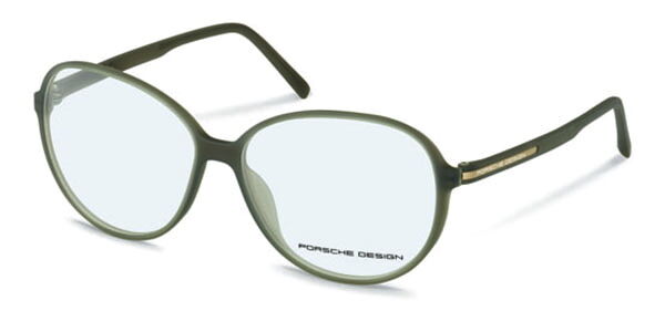 Image of Porsche Design P8279 B 57 Zielone Męskie Okulary Korekcyjne PL