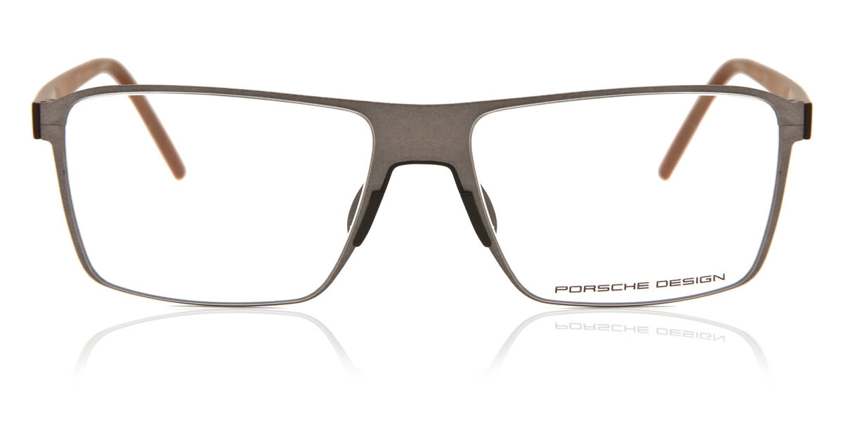 Image of Porsche Design P8309 B 56 Gråa Glasögon (Endast Båge) Män SEK