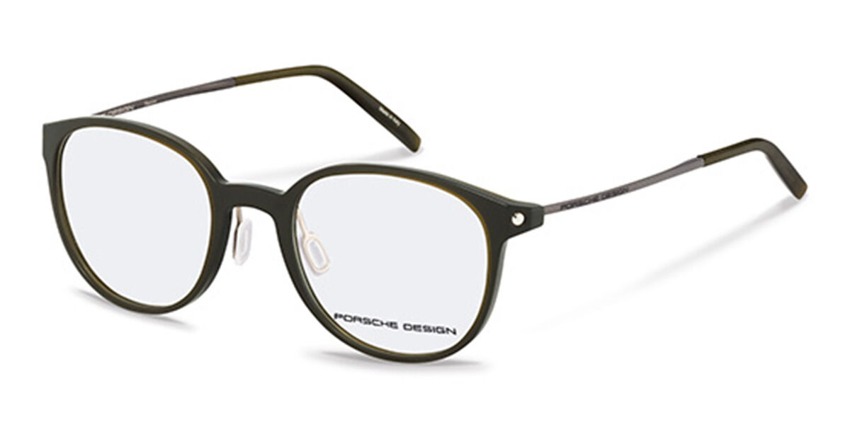 Image of Porsche Design P8335 C 50 Zielone Męskie Okulary Korekcyjne PL