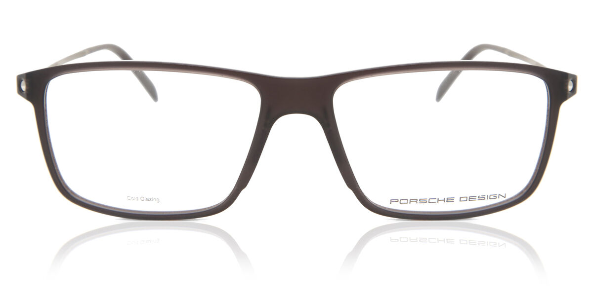 Image of Porsche Design P8336 B 56 Brązowe Męskie Okulary Korekcyjne PL