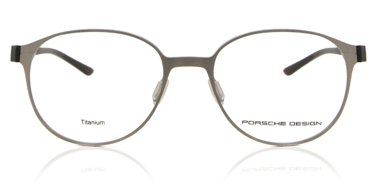 Image of Porsche Design P8345 B Óculos de Grau Prata Masculino PRT
