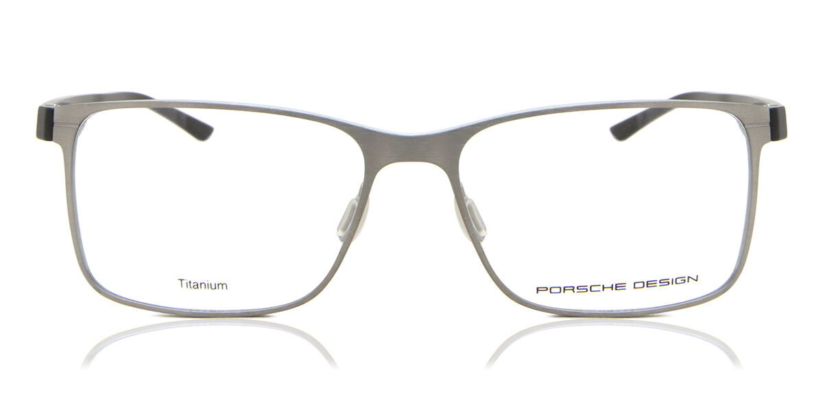 Image of Porsche Design P8346 B Óculos de Grau Prata Masculino PRT
