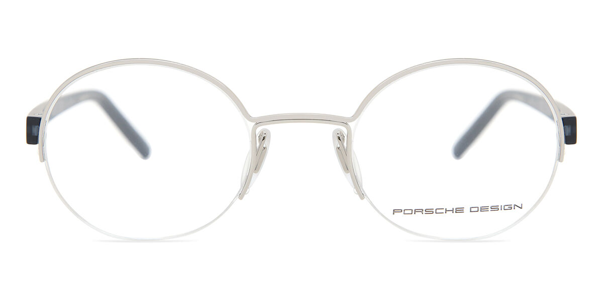 Image of Porsche Design P8350 B Óculos de Grau Prata Masculino PRT