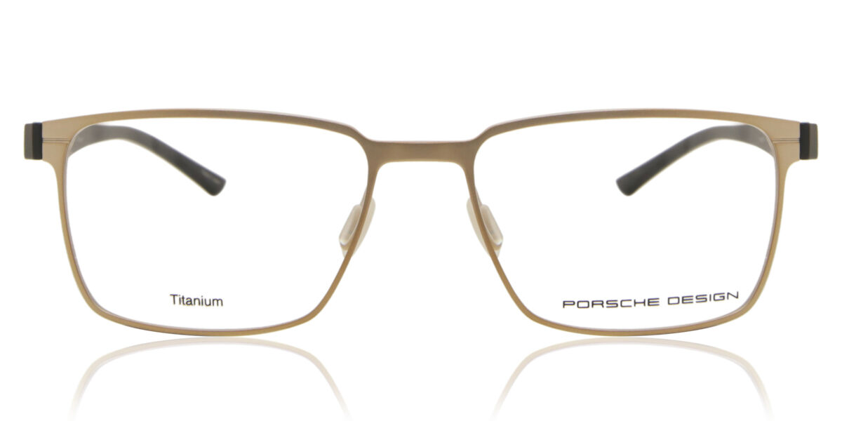 Image of Porsche Design P8354 B 54 Guldiga Glasögon (Endast Båge) Män SEK