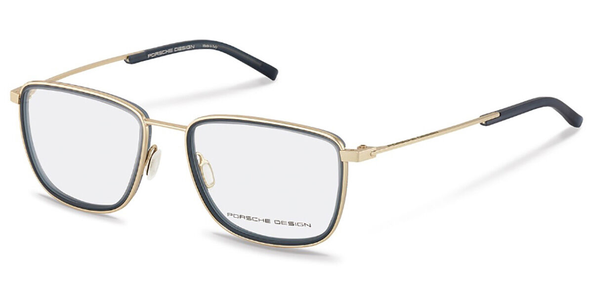 Image of Porsche Design P8365 B 53 Złote Męskie Okulary Korekcyjne PL