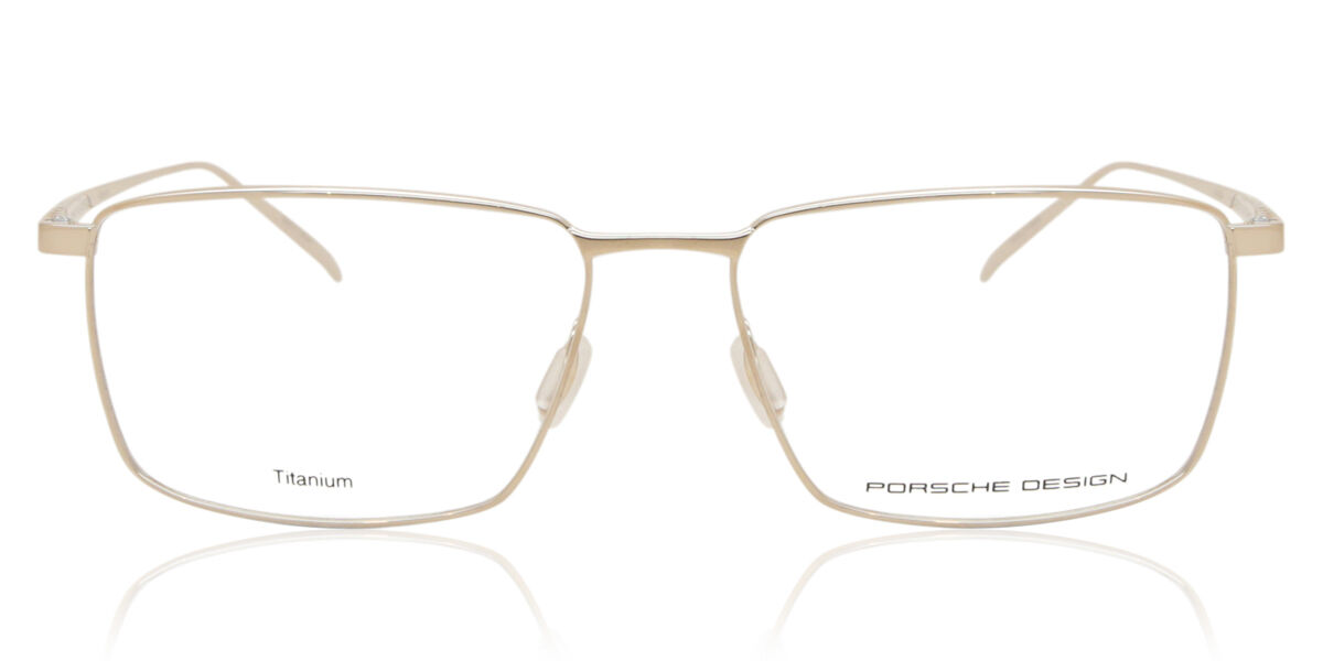 Image of Porsche Design P8373 B Óculos de Grau Dourados Masculino BRLPT