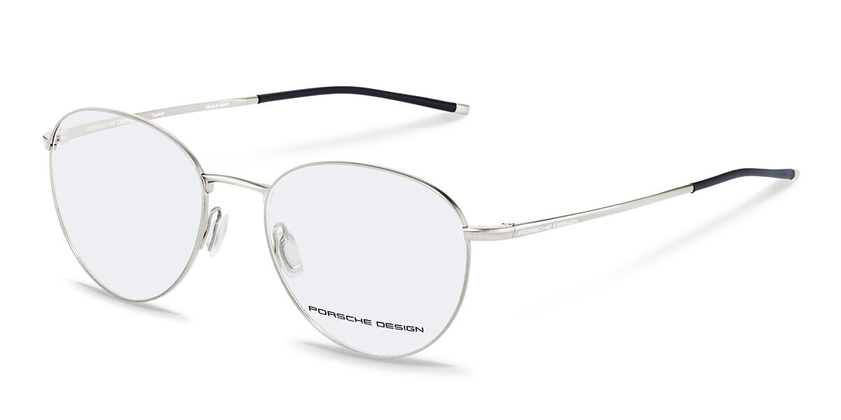 Image of Porsche Design P8387 C 53 Srebrne Męskie Okulary Korekcyjne PL