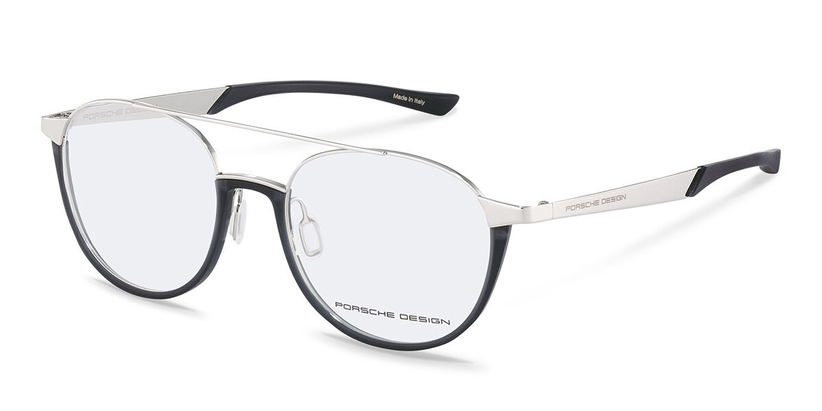 Image of Porsche Design P8389 C Óculos de Grau Prata Masculino PRT