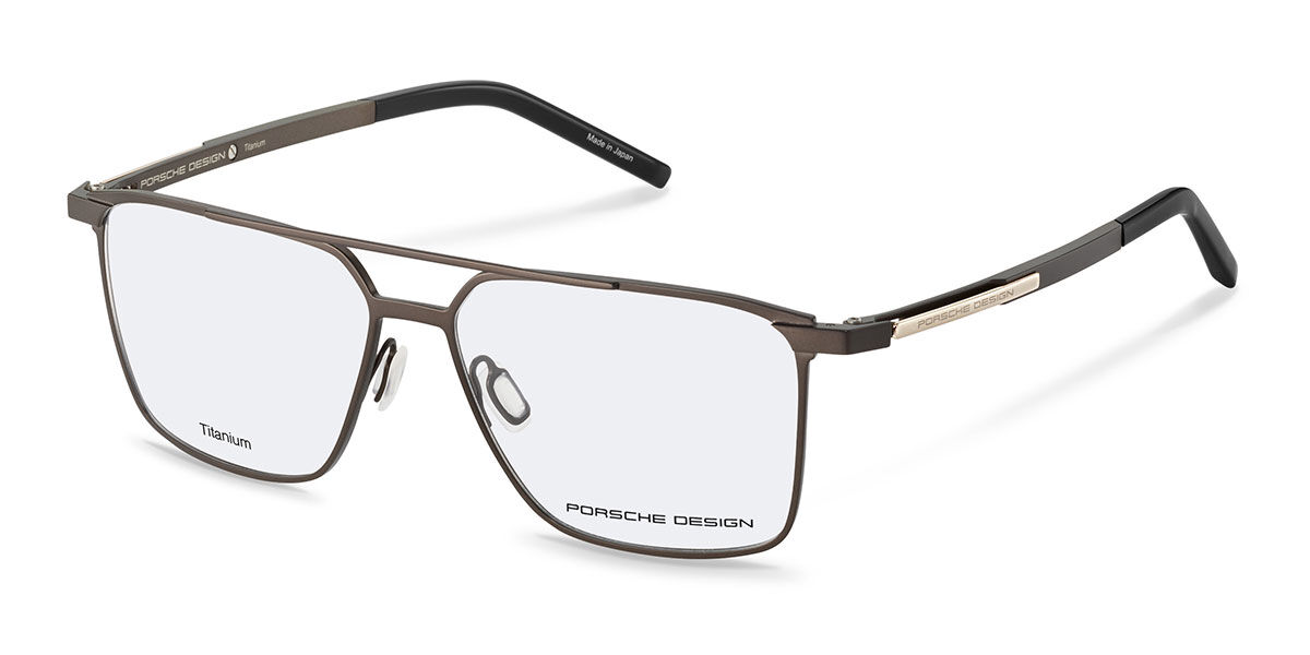 Image of Porsche Design P8392 D 56 Brązowe Męskie Okulary Korekcyjne PL