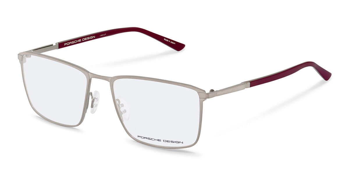 Image of Porsche Design P8397 B 57 Silvriga Glasögon (Endast Båge) Män SEK