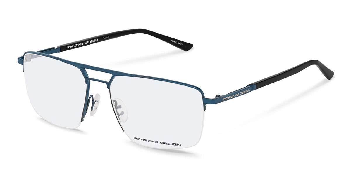 Image of Porsche Design P8398 D 56 Niebieskie Męskie Okulary Korekcyjne PL