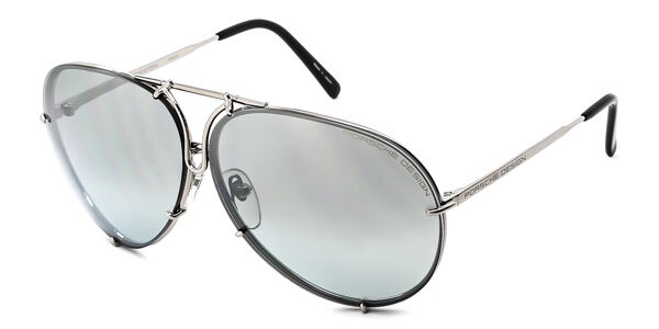 Image of Porsche Design P8478 B Óculos de Sol Prata Masculino PRT