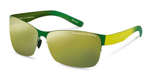 Image of Porsche Design P8582 B Óculos de Sol Verdes Feminino PRT