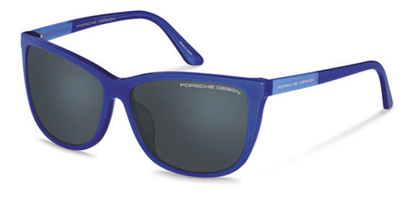 Image of Porsche Design P8590 D 61 Lunettes De Soleil Femme Bleues FR