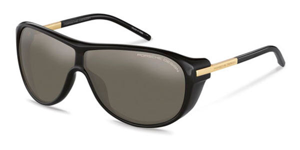 Image of Porsche Design P8598 C/V578 Óculos de Sol Pretos Masculino BRLPT