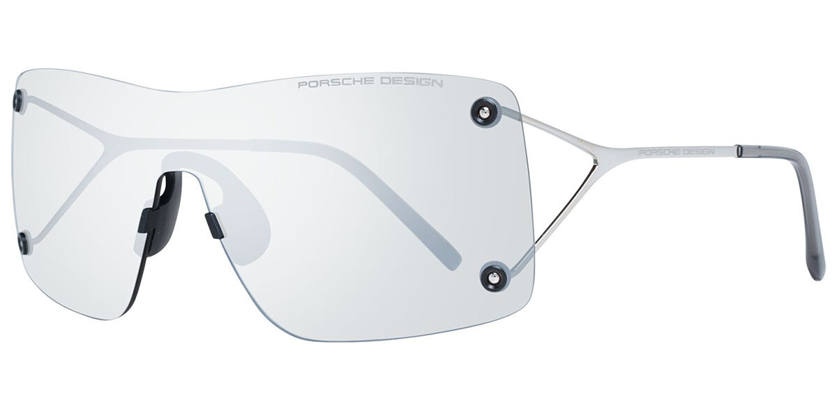Image of Porsche Design P8620 A Óculos de Sol Prata Masculino PRT
