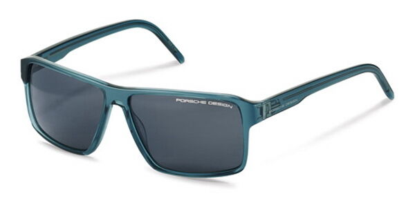 Image of Porsche Design P8634 B 60 Lunettes De Soleil Homme Bleues FR