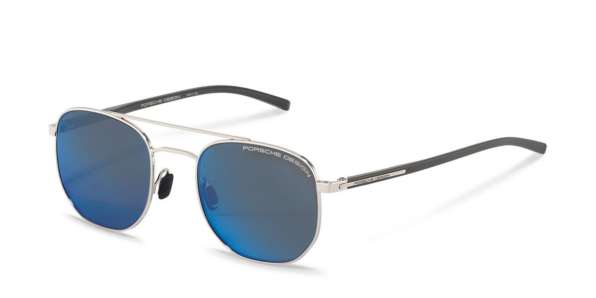 Image of Porsche Design P8695 D Óculos de Sol Prata Masculino PRT