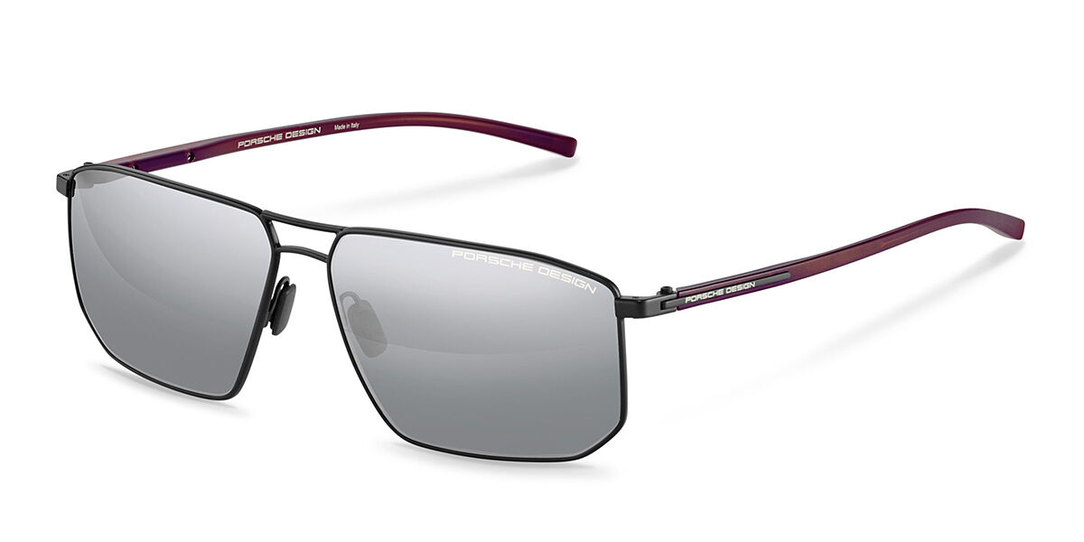 Image of Porsche Design P8696 A Óculos de Sol Pretos Masculino PRT