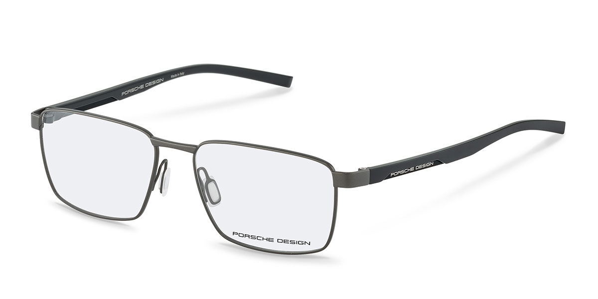 Image of Porsche Design P8744 B 55 Szare Męskie Okulary Korekcyjne PL