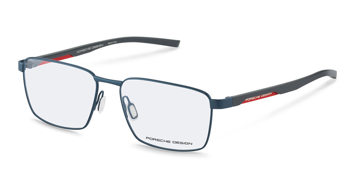 Image of Porsche Design P8744 D 55 Niebieskie Męskie Okulary Korekcyjne PL