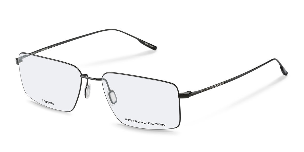 Image of Porsche Design P8750 A Óculos de Grau Pretos Masculino PRT