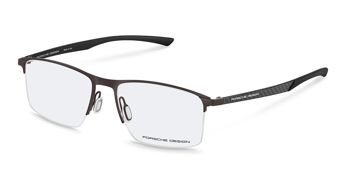 Image of Porsche Design P8752 B 55 Brązowe Męskie Okulary Korekcyjne PL