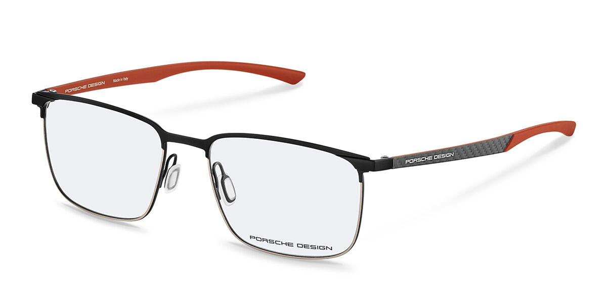 Image of Porsche Design P8753 A Óculos de Grau Pretos Masculino PRT