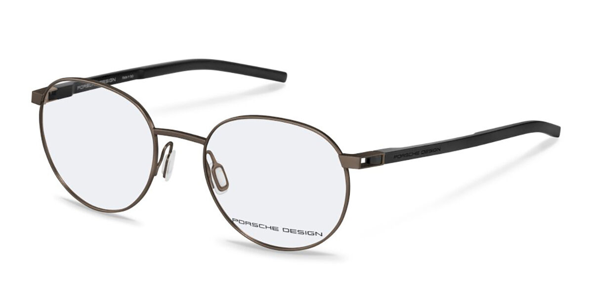 Image of Porsche Design P8756 D000 53 Brązowe Męskie Okulary Korekcyjne PL