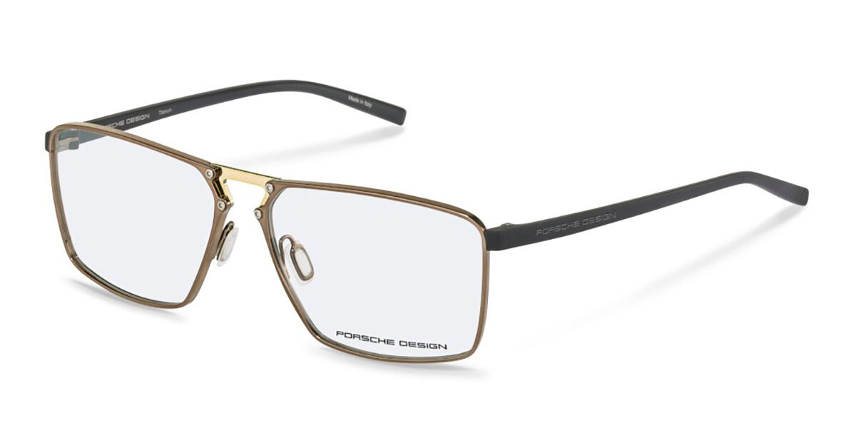 Image of Porsche Design P8764 D000 58 Brazowe Meskie Okulary Korekcyjne PL