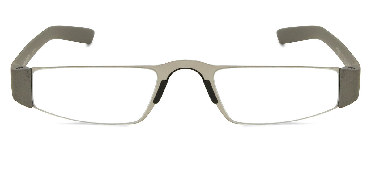 Image of Porsche Design P8801 F 48 Silvriga Glasögon (Endast Båge) Män SEK