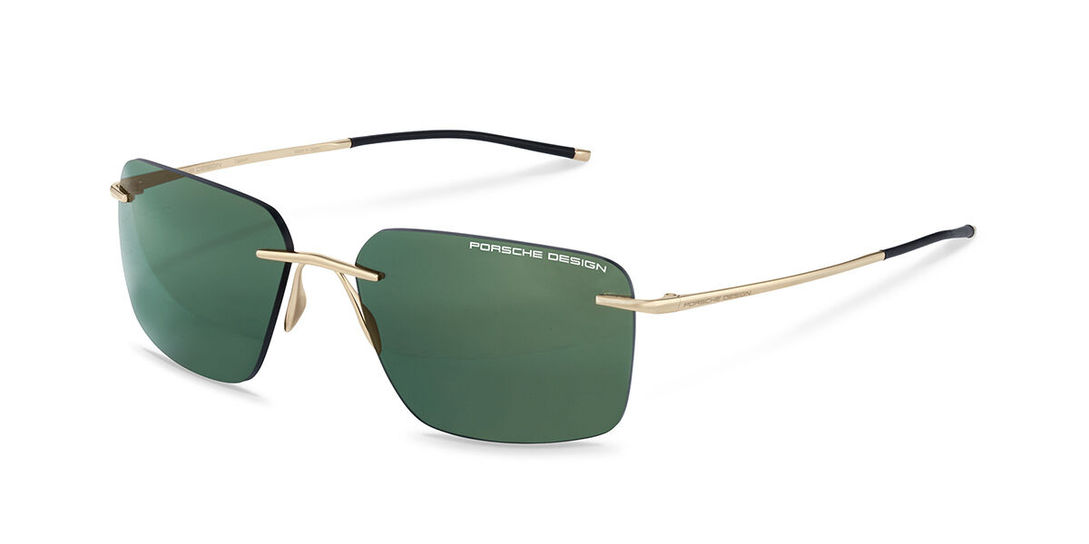 Image of Porsche Design P8923 B 62 Lunettes De Soleil Homme Dorées FR