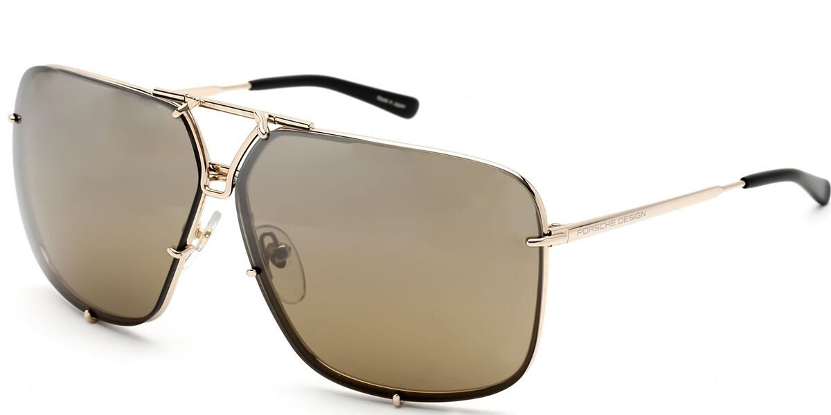 Image of Porsche Design P8928 B Óculos de Sol Dourados Masculino BRLPT